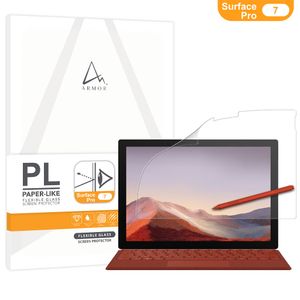ARMOR - Flexible Glass Screen Protector for Surface Pro 7, Paper-Like with Blue Light Filter
