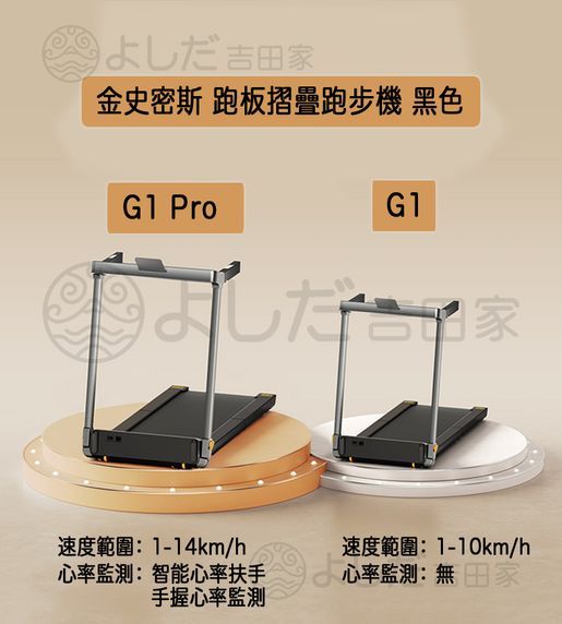 小米有品| 『G1 pro版』金史密斯KINGSMITH WalkingPad Treadmill 跑板