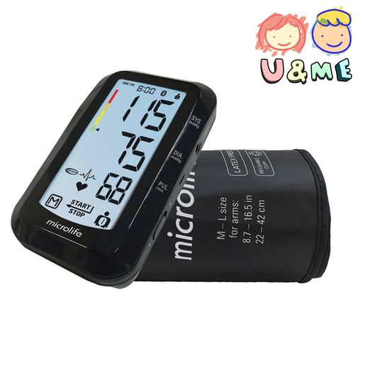 Microlife USA  Premium Bluetooth Illuminated Touch Screen Blood Pressure  Monitor