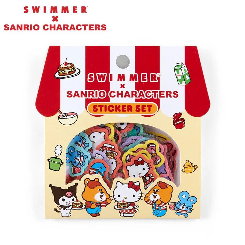 SANRIO | 日本Sanrio Characters Mix袋裝貼紙- Swimmer (平行進口