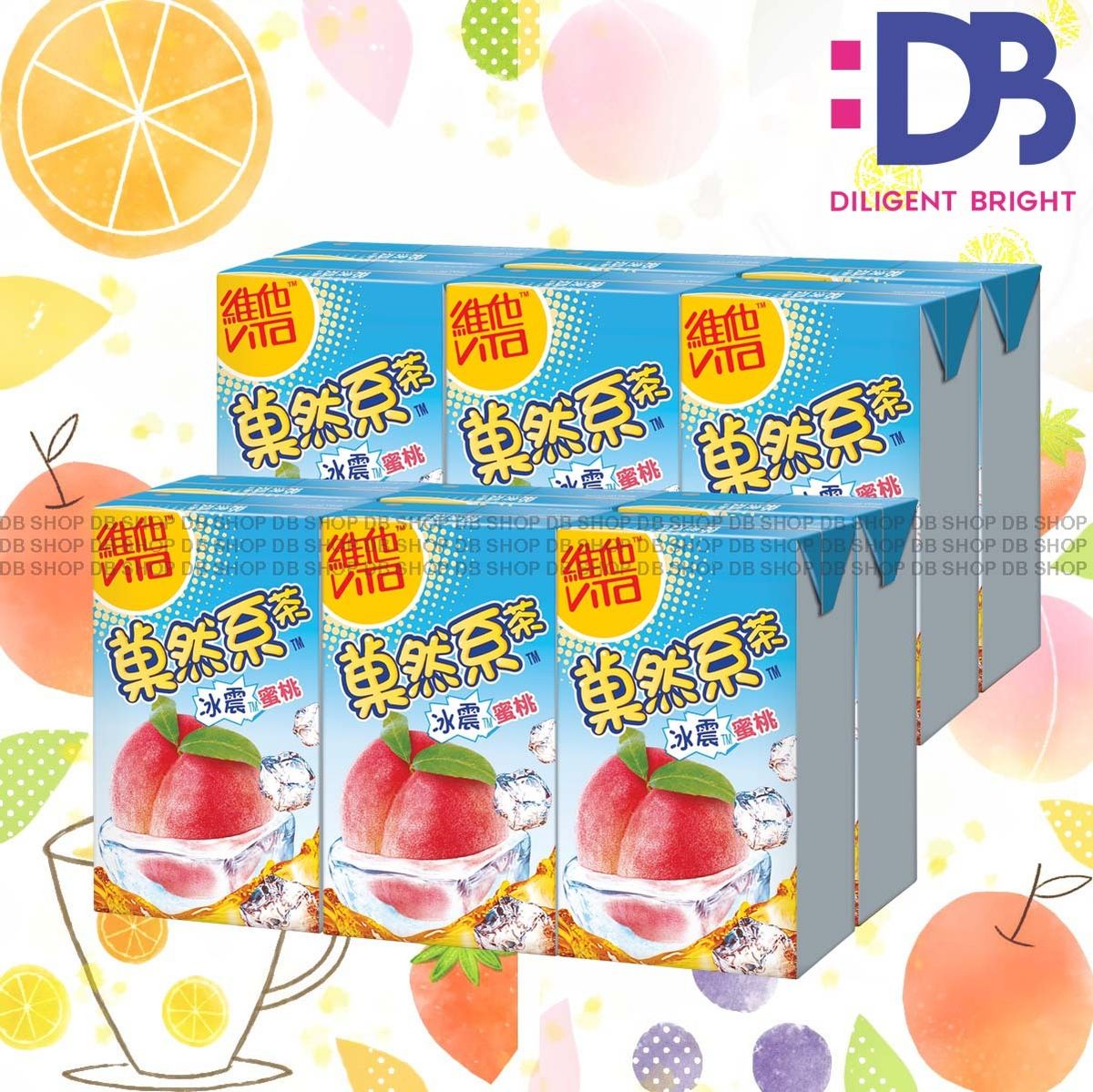 紙包裝-GYH Icy Peach Tea (250ml X 6 X 2)