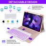(Pink 10.9") iPad Wireless Keyboard with protective case Tablet case for iPad Air 4th, 5th and iPad