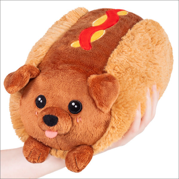 Mini Squishable Dachshund Hot Dog (7")