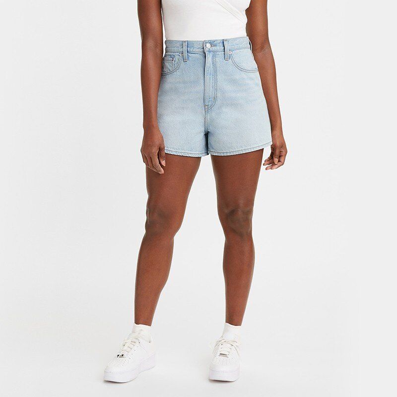 levis high waisted loose shorts