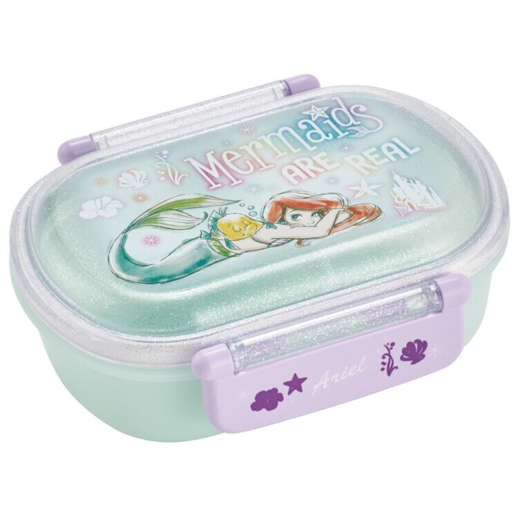 Disney The Little Mermaid Ariel Antibacterial Koban Lunch Box 360ml QAF2BAAG [Parallel imports good]