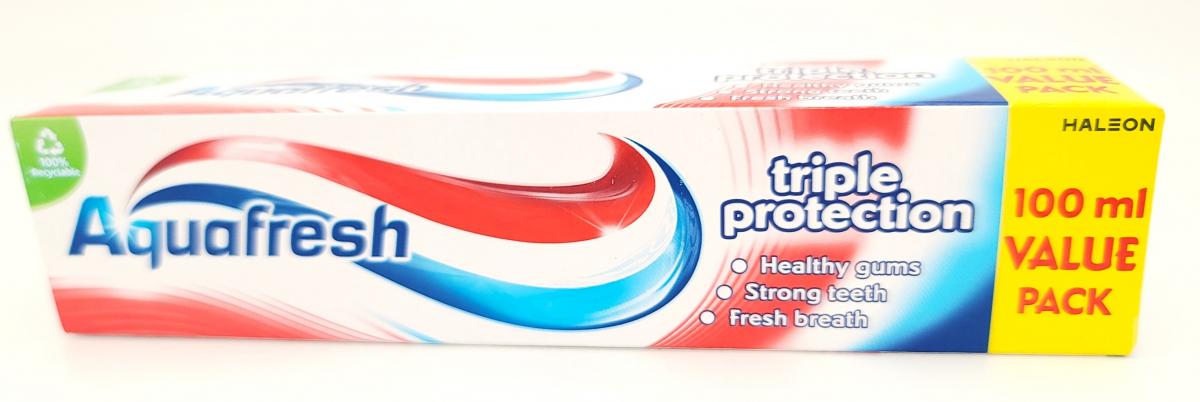 Aquafresh Toothpaste 100ml-Triple Protection 1UNIT