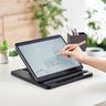 Tablet stand for drawing and typing (7 angles) BLACK