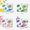 One-off Toilet Brush Hand With Detergent Refill Set (4 packs :4 flavor )