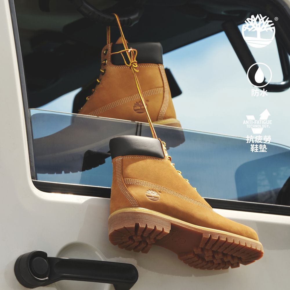 女裝6吋防水皮靴