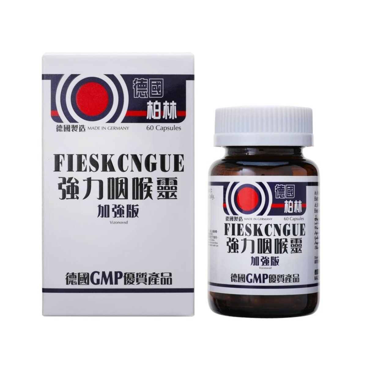 Strong Throat Plus 60 Capsules