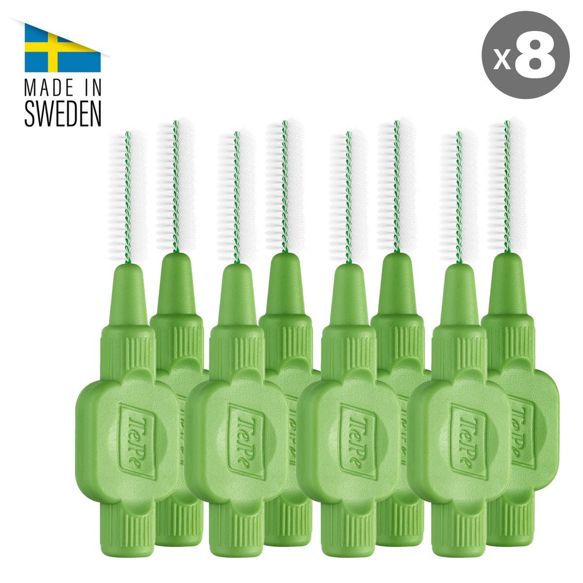 Interdental Brush Green Original 0.8mm (8pcs) (parallel)
