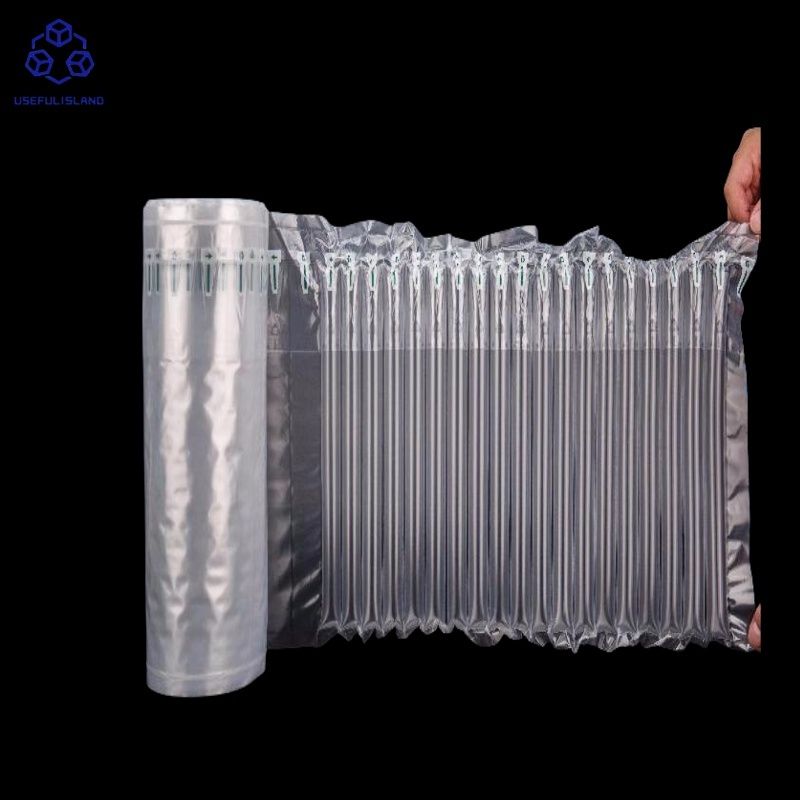 【35cmx300m】Inflatable Bubble Wrap Roll Air Column Packaging Bubble Bag Wine Bottle Protector