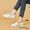 女裝休閒平底鞋 #輕便 #舒適 #透氣 #真皮 #casual #flat #shoe #women #slipon #j&m