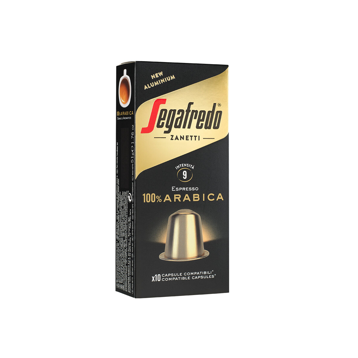 100% Arabica (Single Origin) Aluminum Coffee Capsule (Nespresso® Compatible Capsule) [Exp: 28/04/25]