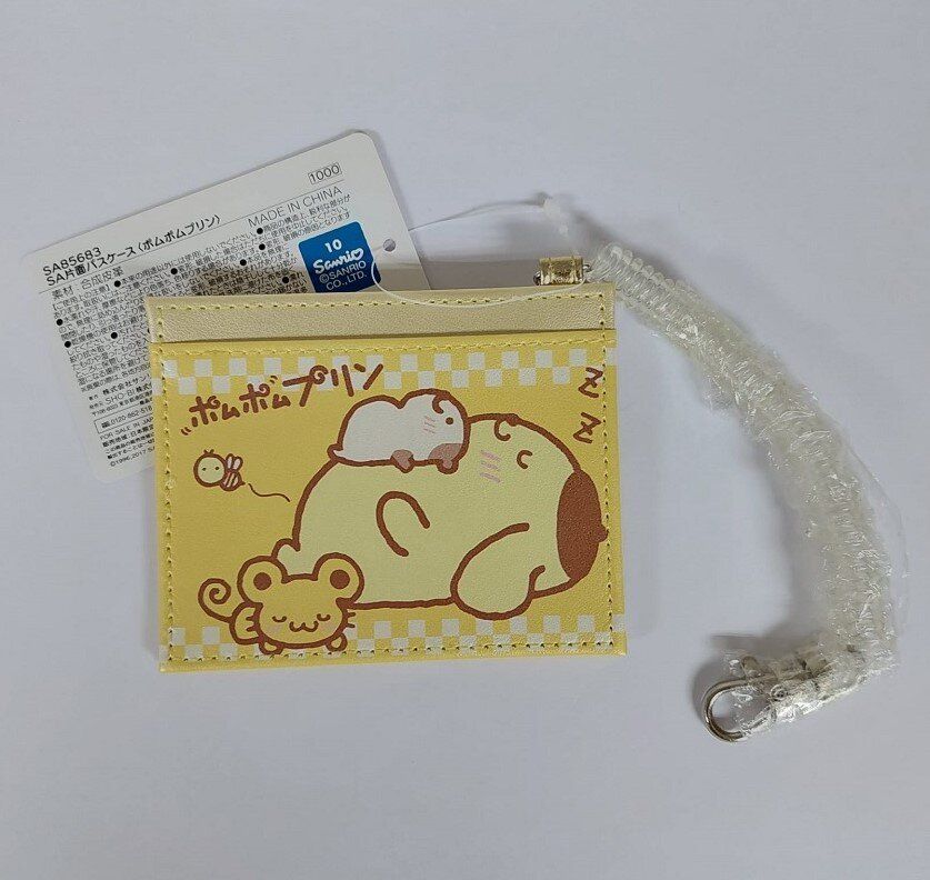 (布甸狗) 日本雙層證件套 / 卡套 / 工作證套 (附伸縮彈簧扣)