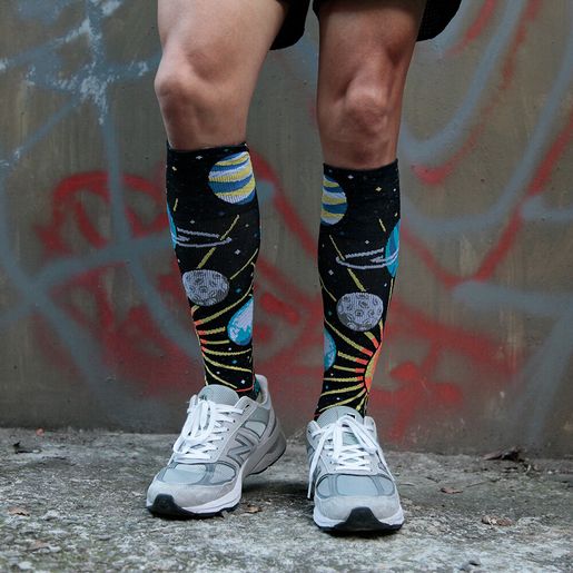 Sales FLIPPOS Compression Socks - Space Camp (Day) in vogue at