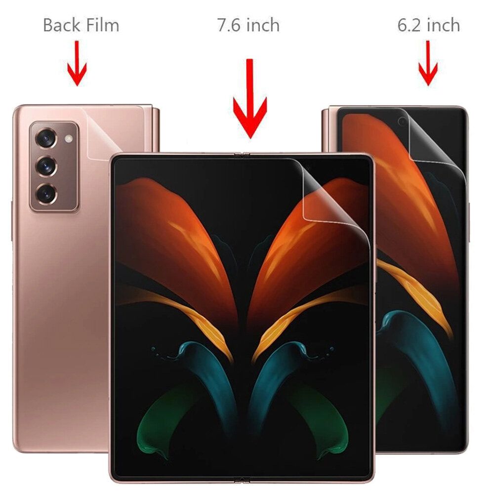 Outer film Suitable for Samsung Galaxy Z Fold 2 Hydrogel protective film 
