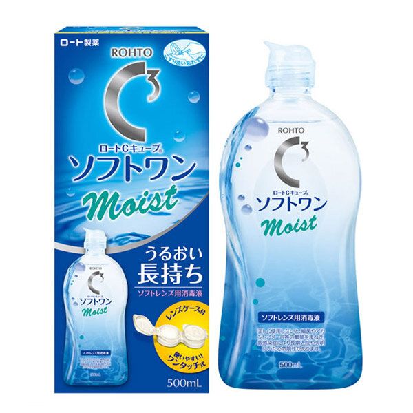C3 Softone Moist 隱形眼鏡護理液 500ml  #護理藥水 (平行進口)
