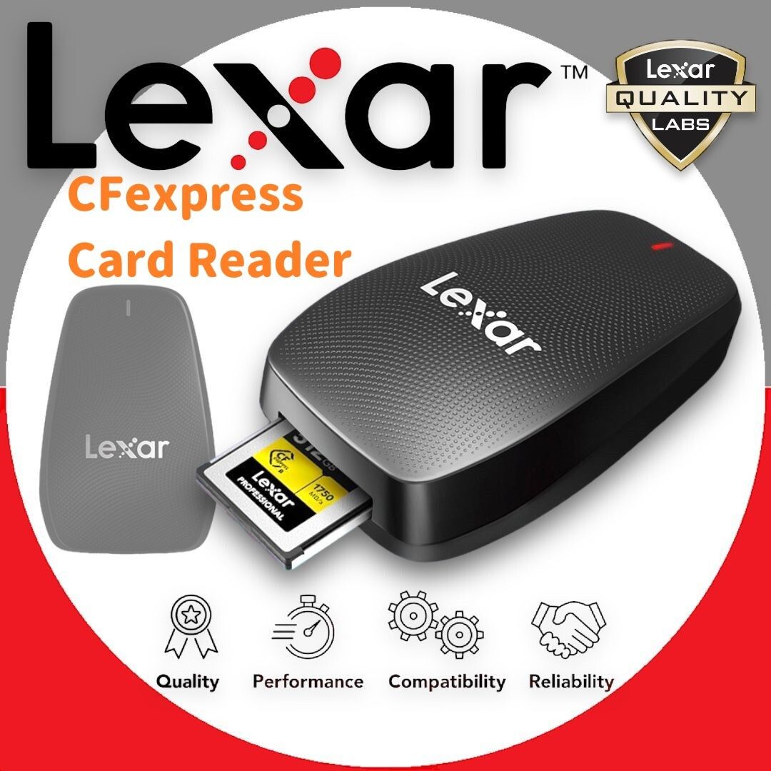 LEXAR | 雷克沙Professional CFexpress Type B USB 3.2 Gen 2×2 讀