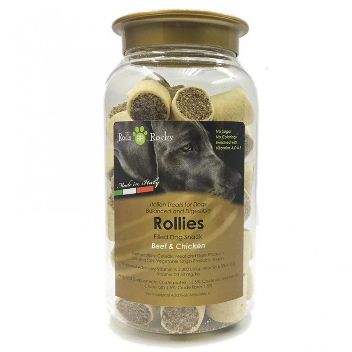 Rolls rocky dog clearance biscuits