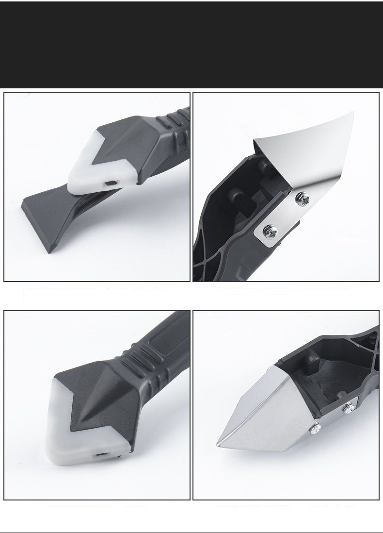 日本熱銷 | 裝修批刮刮角刀 Silicone Trowel & Scraper 3in1 玻璃膠刮刀 刮膠器 鏟膠器 陰角刮板 玻璃膠鏟角度 ...