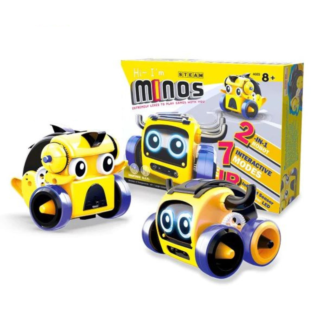 Smart STEAM Interactive Robot｜DIY Robot｜Interactive Toy｜DIY Toy｜Smart Toy MINOS_STEAM