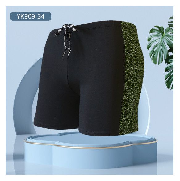 成人平角寬鬆保守泳褲【L-2XL碼】【YK909-34】(下單後聯絡客服確認發貨尺碼) #H161023617