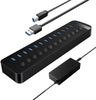 13 Port USB 3.0 Hub BC1.2 With Individual Switches Black  2 Year Warranty [CT2U3-13AB]