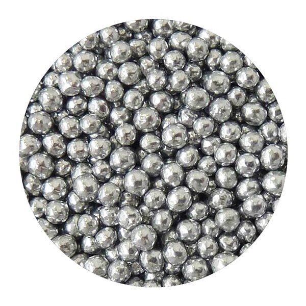 Edible Silver  candy Pearl (60g)