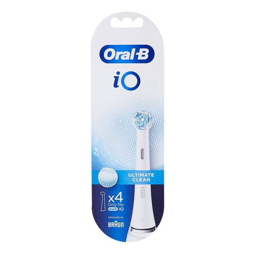 Oral-B, [Combo set] Oral B iO 6 - Grey Opal + iO Ultimate Clean Brush Head  -White (x2)