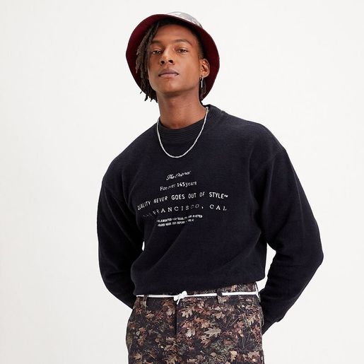 oversized fleece sweatshirt