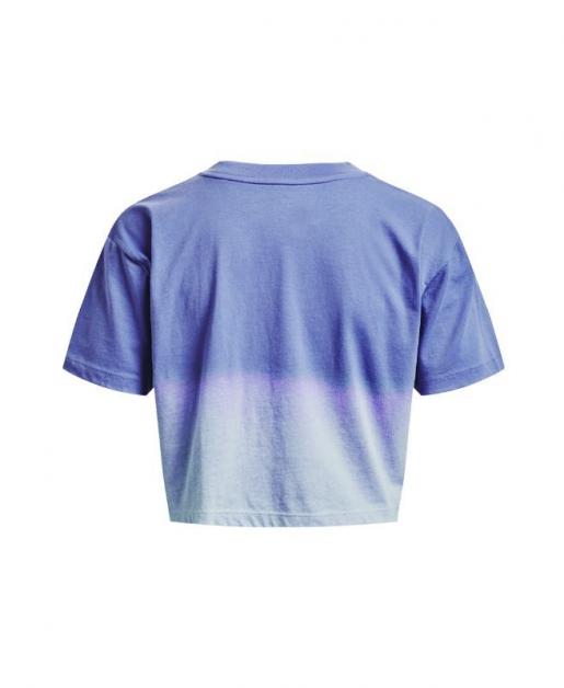 Women's UA Branded Dip Dye Crop Short Sleeve
