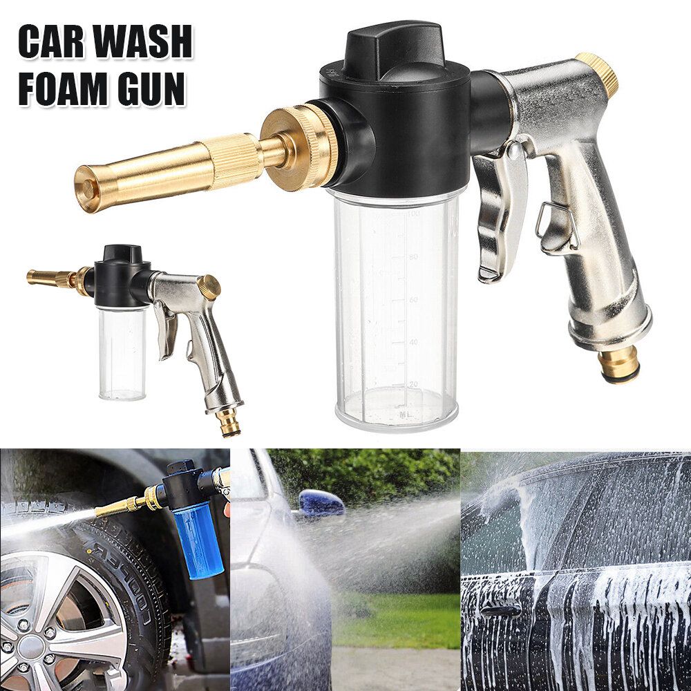 泡沫洗車水槍 家用 電鍍泡沫槍 純銅噴頭 園林花灑工具