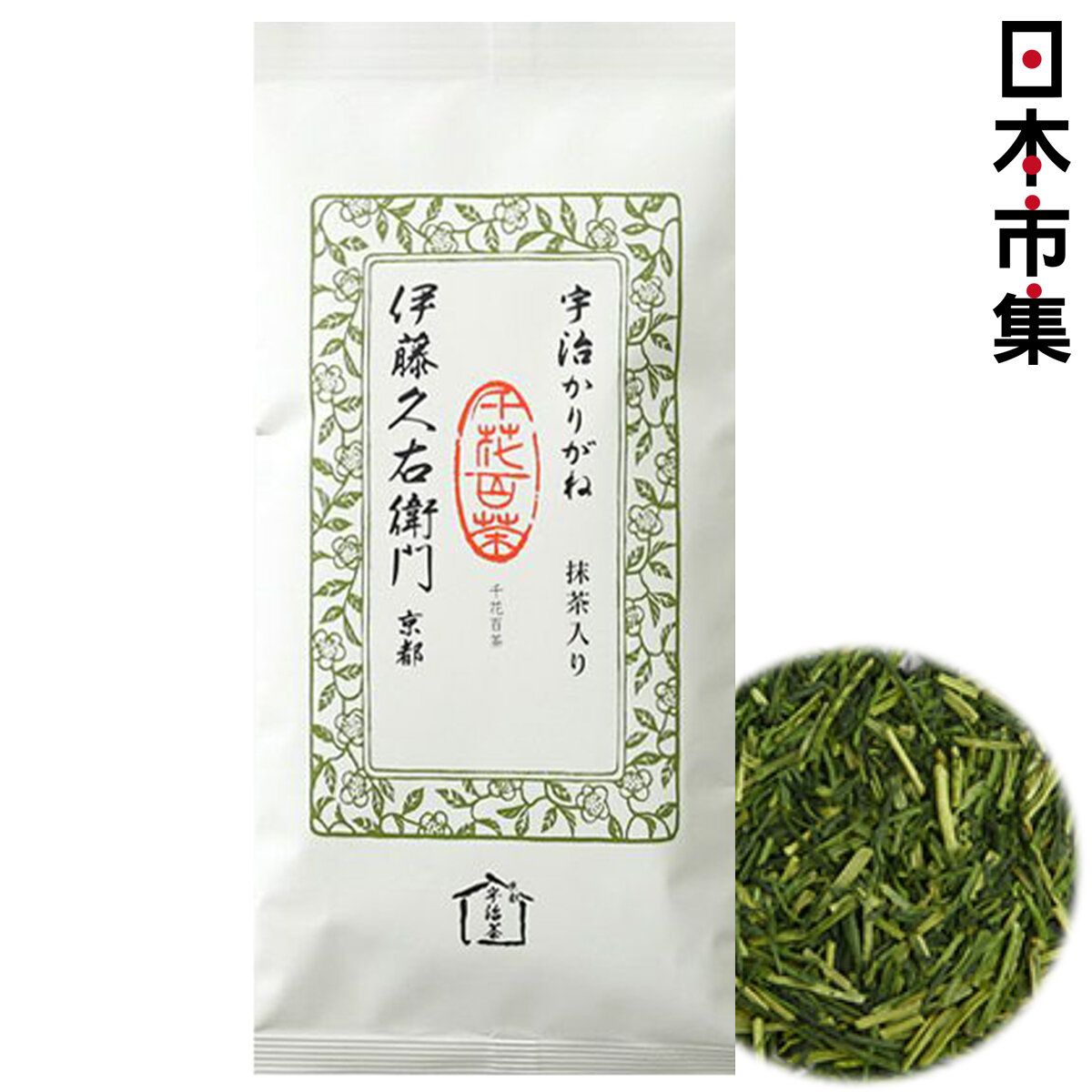 日本市集| 日本伊藤久右衛門抹茶莖茶特調茶葉100g【市集世界- 日本市集