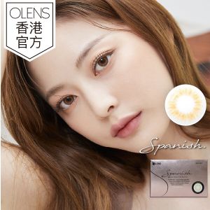 SPANISH REAL BROWN 彩色隱形眼鏡 啡色 月拋 (度數: 0.00)