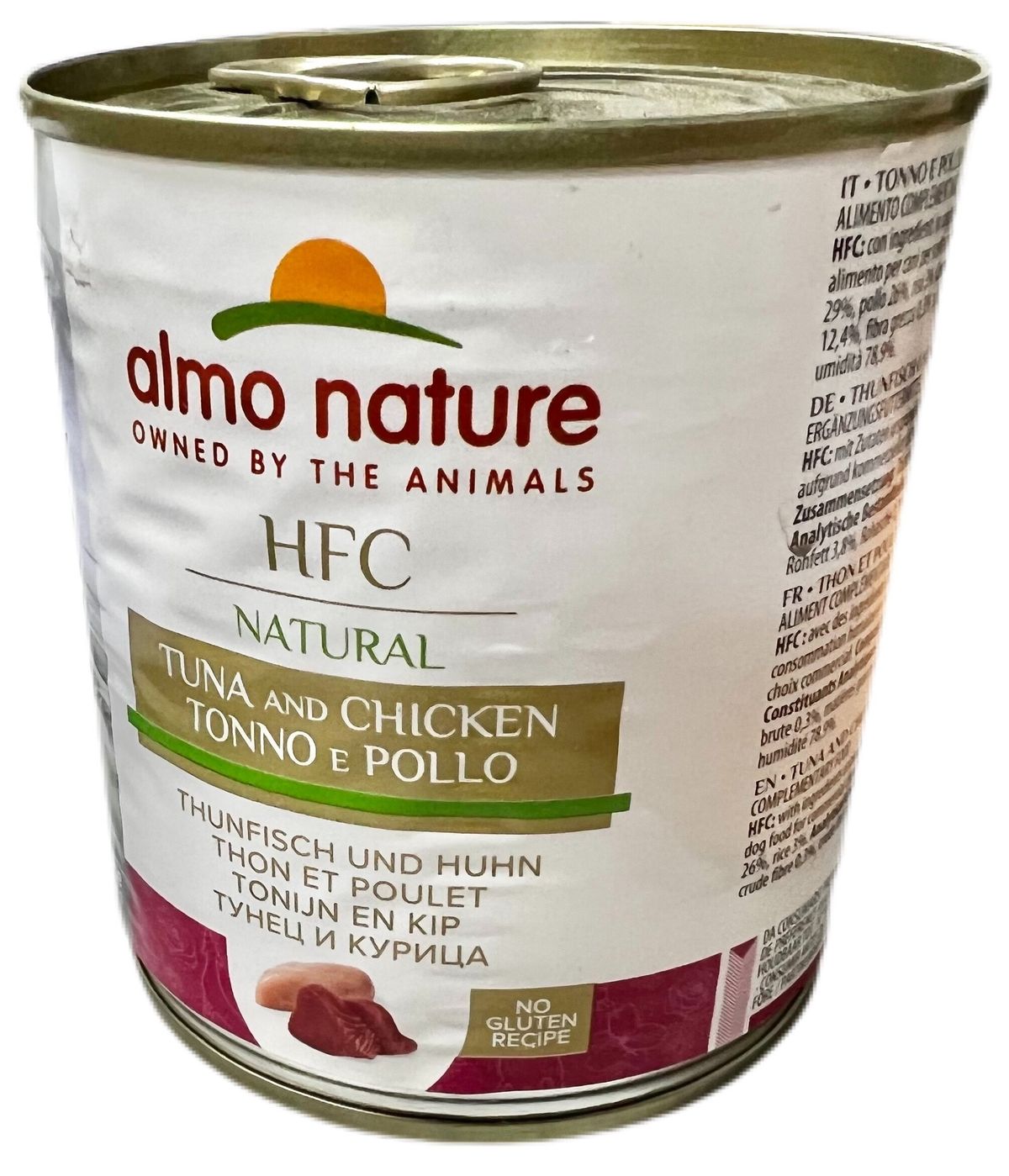 HFC Natural 雞肉 吞拿魚(290g)狗罐頭 5522/124309 AlmoNature