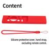 Nightglow Blue blue TV Remote Control Cover Soft Silicone Protective Case for Samsung TV BN59