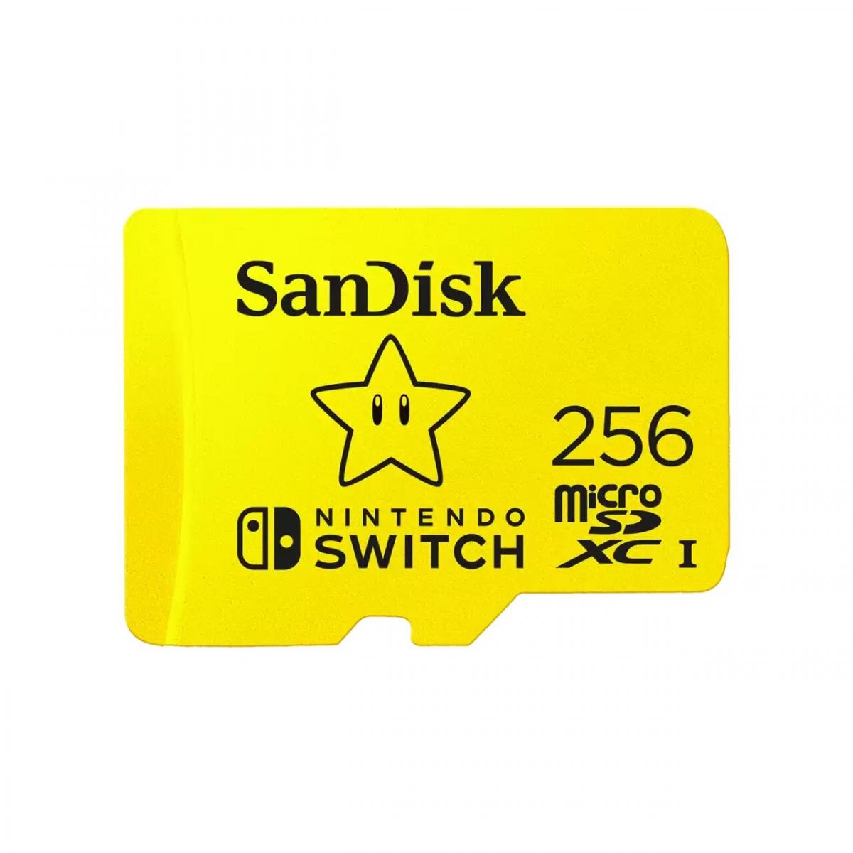 256GB 獲 Nintendo 授權的 Nintendo Switch 專用記憶卡 SDSQXAO-256G