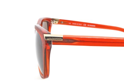 JIL SANDER | JS691S 810 Orange Plastic Sunglasses | 顏色  display picture 1