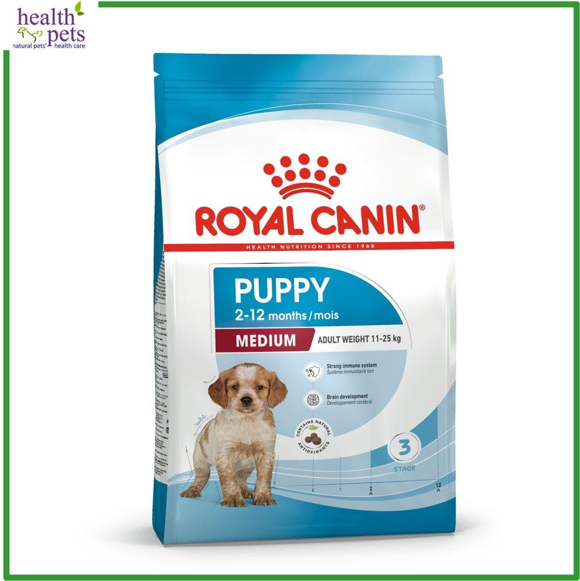 SHN Dog Medium Puppy 15 Kg (RANDOM PACKAGE)