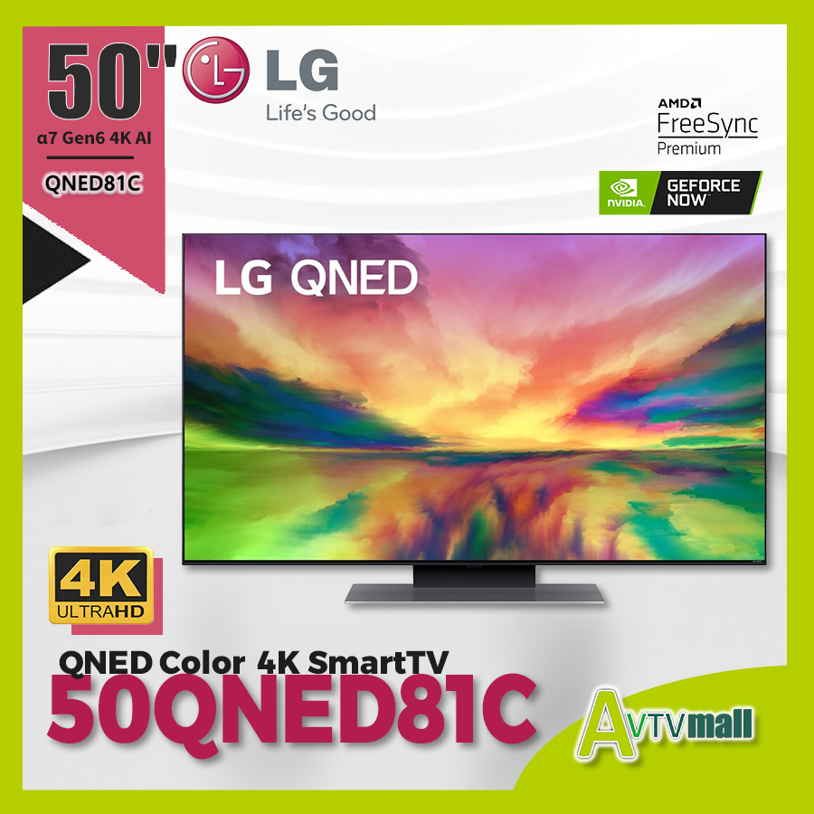 50'' LG QNED81 4K 智能電視 50QNED81CRA (2023)
