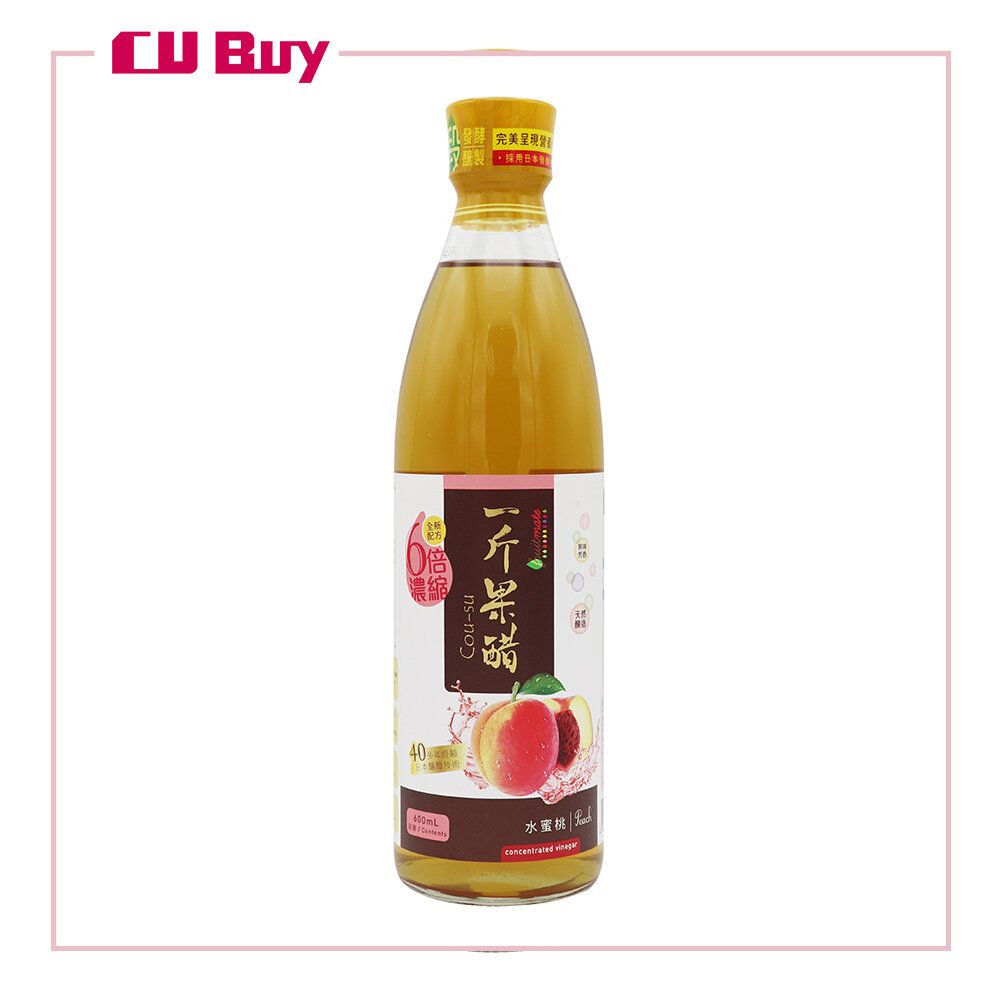 水蜜桃醋 - 600毫升