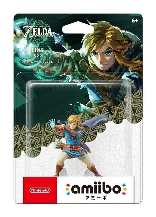 任天堂| Switch Amiibo Figure: 林克LINK (薩爾達傳說~ 王國之淚Zelda