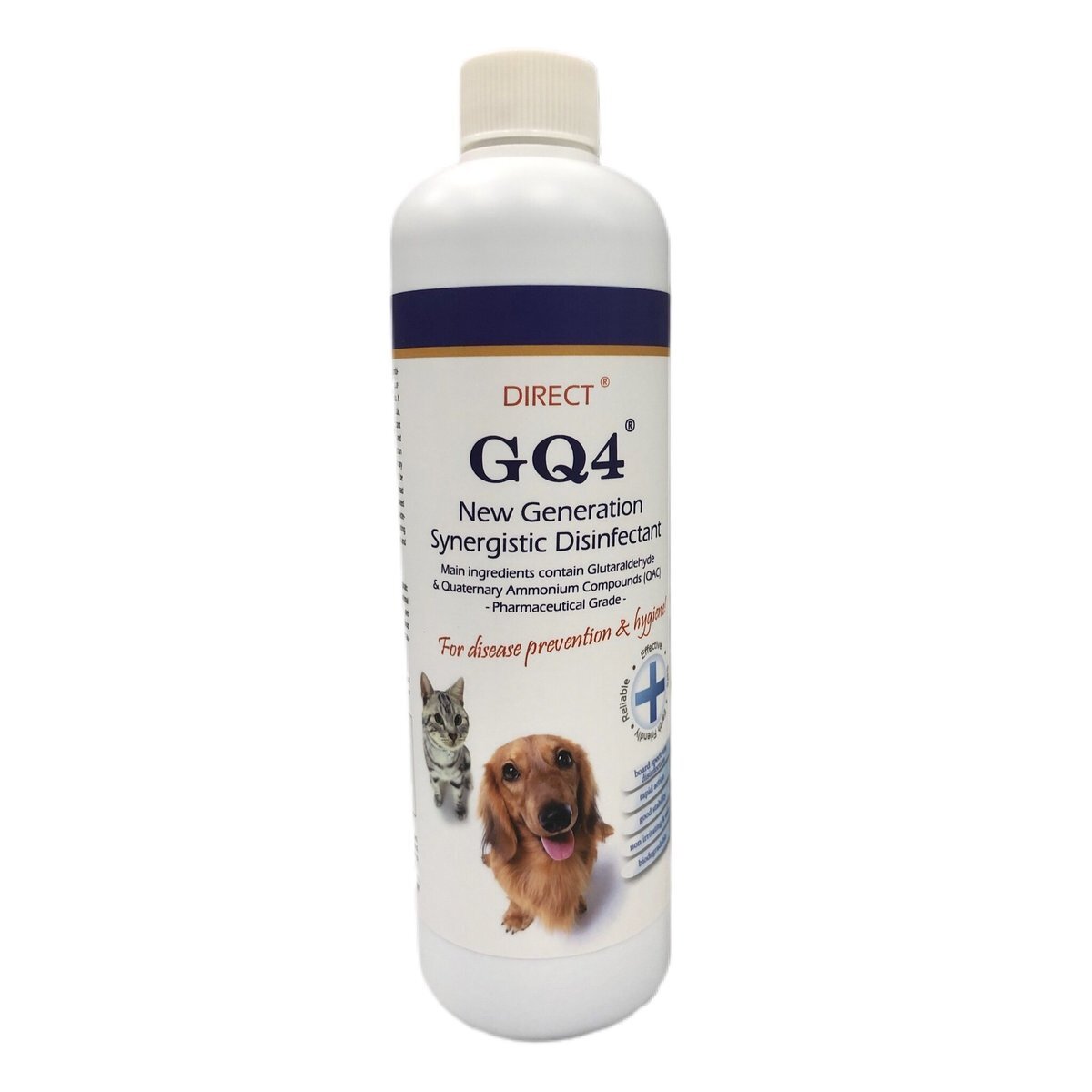 [GQ4] New Generation Synergistic Disinfectant (500ml)  Disease prevention &Hygiene BBD:3/2025