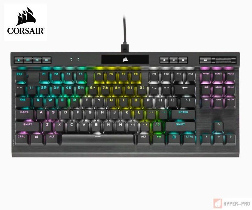 CORSAIR | K70 RGB TKL 機械遊戲鍵盤- CHERRY MX SPEED (銀軸