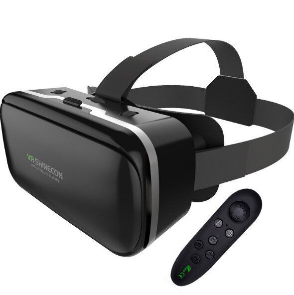 Others | VR SHINECON VR眼鏡千幻6代魔鏡六代G04 3D手機虛擬現實頭盔(G04+Y1黑) | HKTVmall 香港最 ...