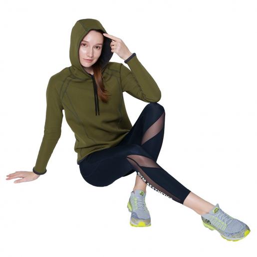 Athleisure Reversible Hoodies Pique for Women