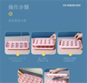 單層 冰塊冰格模具-粉色| 矽膠冰格 輕鬆取冰儲冰 冰塊 冰箱 夏季 冰格 | 調酒 調飲料