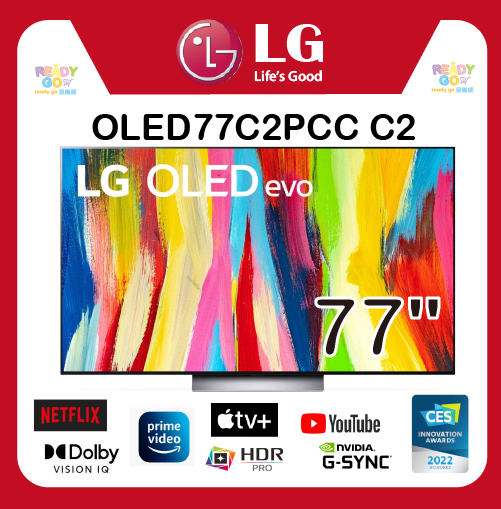 77'' LG OLED evo C2 (OLED77C2PCC) 77C2