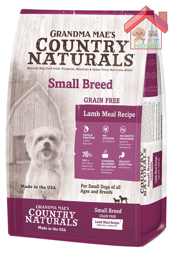 Grain Free Lamb Meal for Dog Food 4lb (Purple/White) CN0235
